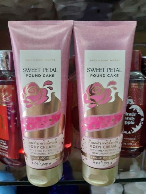 ครีมน้ำหอม Bath And Body Works Sweet Petal Pound Cake Body Cream 226g