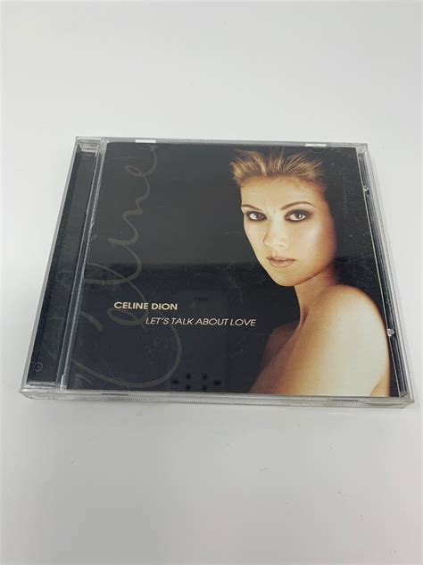 Celine Dion Lets Talk About Love Music Cd Rock Pop 1997 74646886120 Ebay