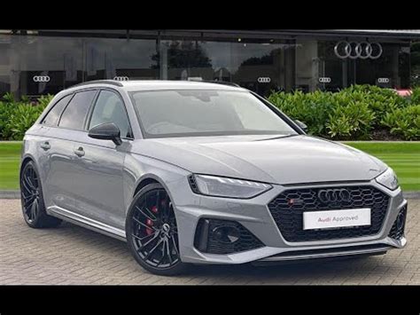 Brand New Audi RS4 Avant RS 4 Avant Carbon Black 450 PS Tiptronic