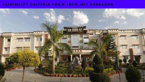 Eligibility Criteria For B Tech In DIT College Dehradun 2023 Collegeforum