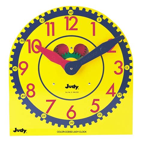 Color-Coded Judy Clock - ID-99086 | Carson Dellosa Education | Time