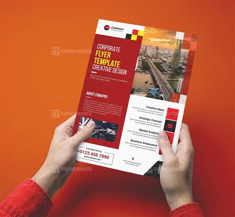 Templates for Print Flyers - Template Paradise | Graphic Templates Store