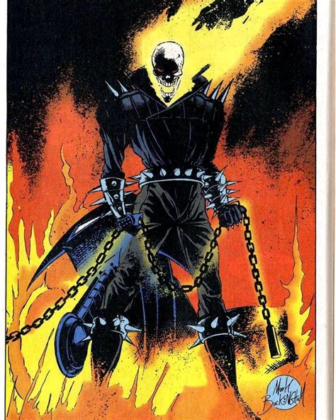 Marvelman On Instagram Ghost Rider By Mark Buckingham