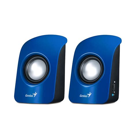 Bocinas Genius SP U115 RMS Total 1 5W Usb Azul Kemik Guatemala