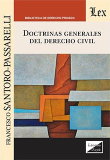 Doctrinas Generales Del Derecho Civil Viubux Videolibros