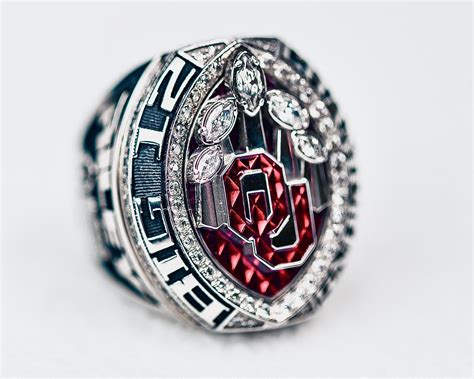 Oklahoma Football's Big 12 Championship Rings — UNISWAG