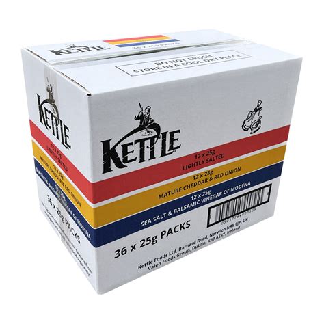 Kettle Hand Cooked Potato Chips Take Home Variety Box 36