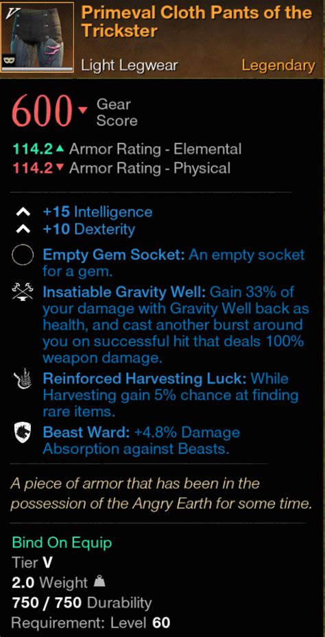 Show me your worst legendary BOE drop. I'll start. : r/newworldgame