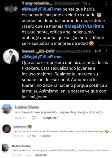 Magaly Medina Usuarios En Twitter E Tiktok Indignados Con Reportero De Magaly Tv La Firme Por