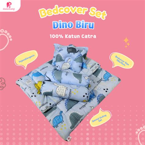 Jual Ratu Baby Bedcover Bayi Set Bantal Guling Bayi New Motif L Alas