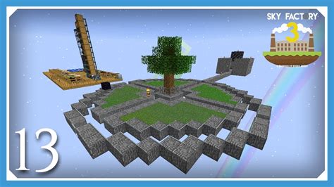 FTB Sky Factory 3 | Starting The Base! | E13 (Modded Skyblock Minecraft ...