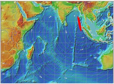 Map Indian Ocean Tsunami