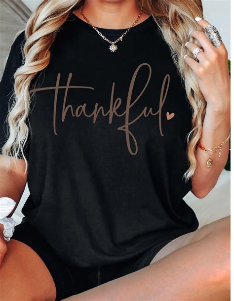 Thankful Thankful Shirt Thanksgiving Shirt Fall Shirt Thankful T