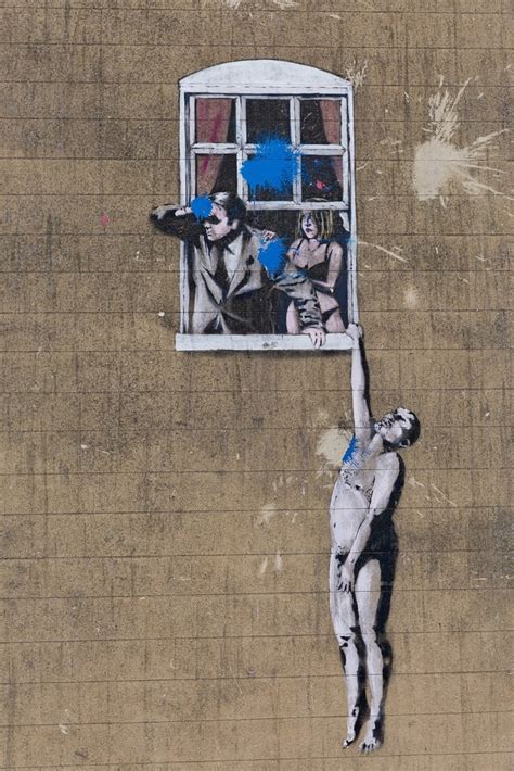 Banksy Obrazy Graffiti Street Art Kim Jest Banksy Bry A Wok