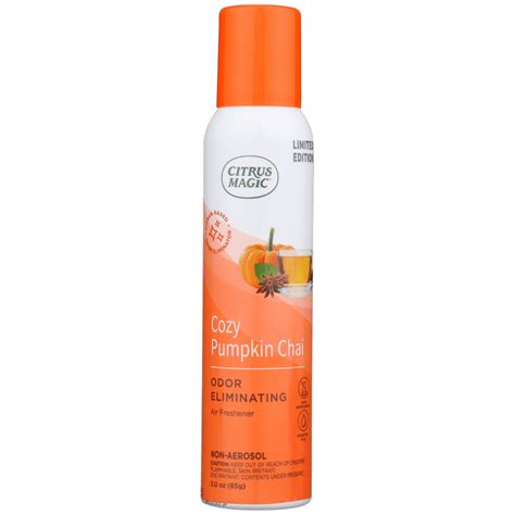 Citrus Magic Natural Odor Eliminating Air Freshener Spray Orange Blast