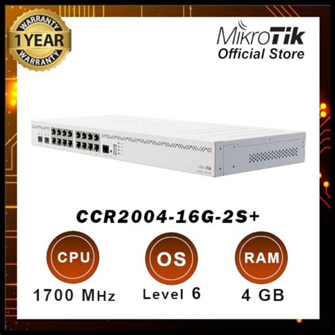 Jual Mikrotik Ccr G S Cloud Core Router Ccr G S