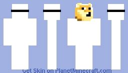 Doge mask template Minecraft Skin