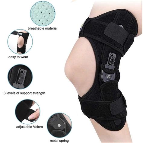 Knee Braces 2.0, Knee Braces Spring Loaded,Patellar Stabilizing Knee