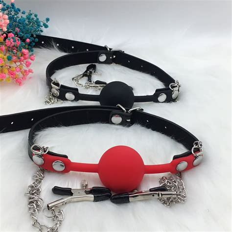 China Bondage Ball Gag Sex Bondage Bdsm Fetish Ball Gag Exotic Accessories Mouth Gag Sex Toy