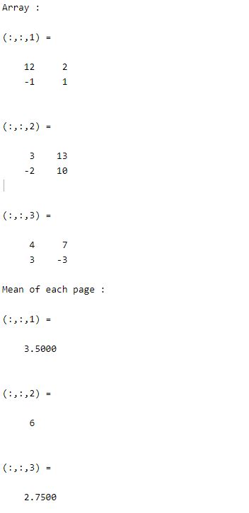 Mean Function In MATLAB GeeksforGeeks