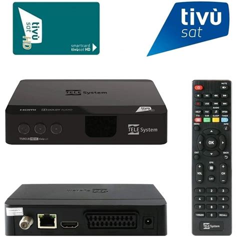 Tele System Ts Tivusat Hd Satelliten Receiver Inkl Tivusat