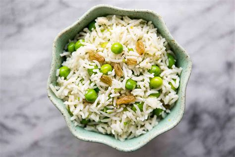 Basmati Rice Salad with Peas, Mint, and Lemon Recipe