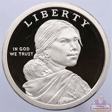 2013 S Native American Sacagawea Dollar Gem Deep Cameo Proof Us Coin