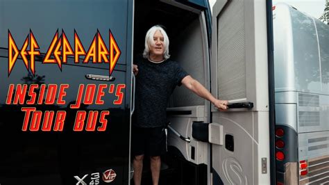 DEF LEPPARD Behind The Stadium Tour Inside Joe Elliott S Tour Bus