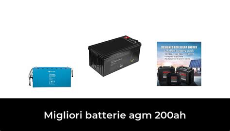 46 Migliori Batterie Agm 200ah Nel 2024 Secondo 152 Esperti