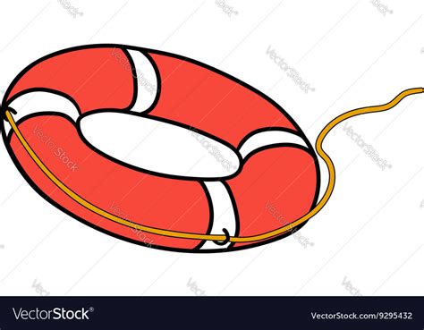 Lifebuoy Royalty Free Vector Image Vectorstock