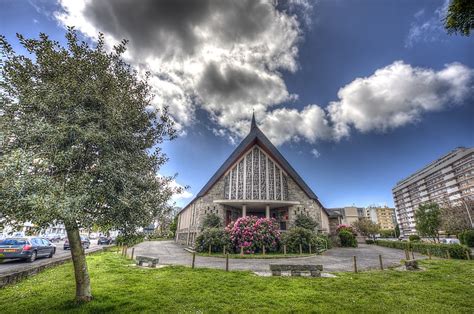 Eglise Du Sacr Coeur Du Moustoir A Lorient Hdr This Pictu Flickr