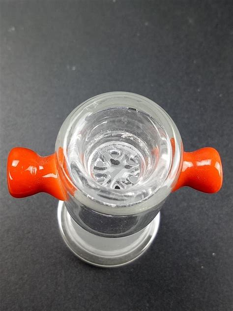 Dropshipping Saml Glass Bowl Slide Flower Glass Screen Bowl For Glass Water Pipes And Bongs