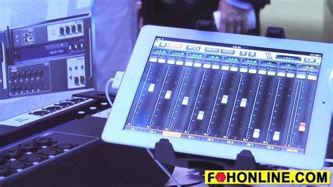 Soundcraft Ui Series Ipad Controlled Digital Mixing Consoles Youtube