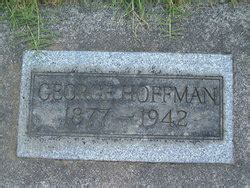 George Hoffman 1877 1942 Homenaje De Find A Grave