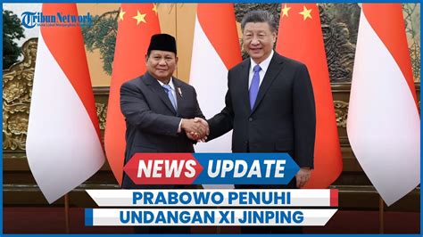 Prabowo Ke China Temui Xi Jinping Ditemani Didit Ada Apa Youtube