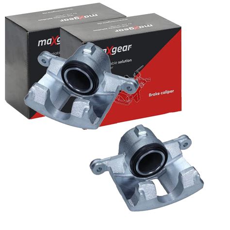 2X MAXGEAR BREMSSATTEL VOR DER ACHSE VORNE PASSEND FÜR NISSAN MICRA