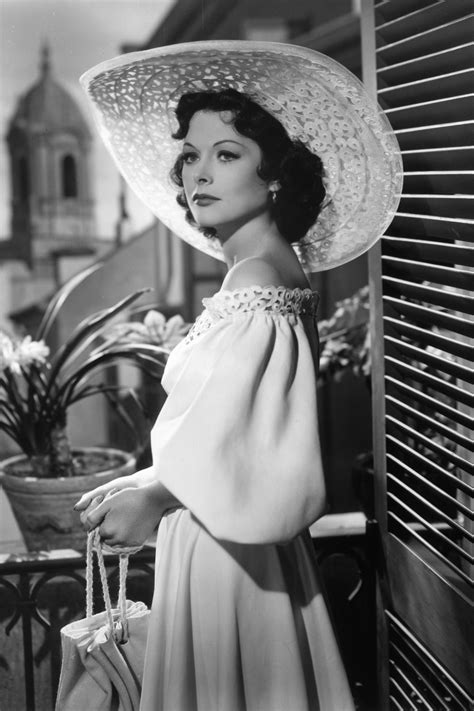 Hedy Lamarr In A Lady Without A Passport 1950 Vintage Hollywood