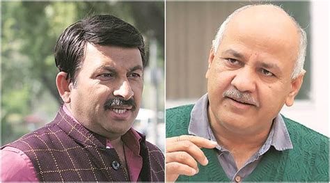 Manish Sisodia Sues Delhi Bjp Chief Manoj Tiwari For Defamation After