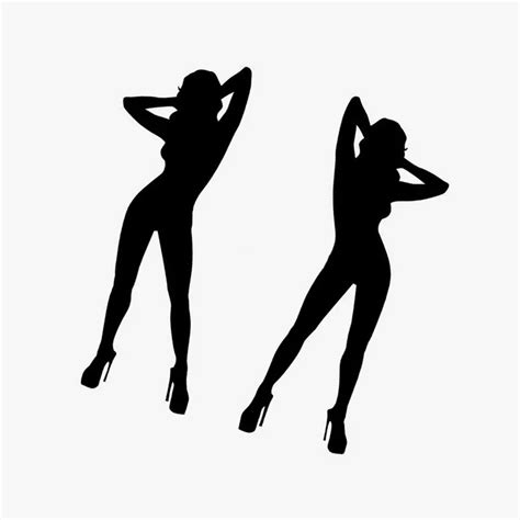 6 15cm One Pair Of Hot Sexy Girl Car Stickers And Decals Naked Woman Car Door Stickers Car