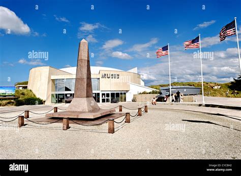 Utah Beach Memorial Normandy France Stock Photo Alamy