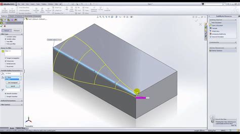 Variable Radius Fillets In SolidWorks YouTube