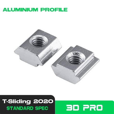 Jual M3 M4 M5 M6 Sliding T Nut Aluminium Profile Alu 2020 Series 20