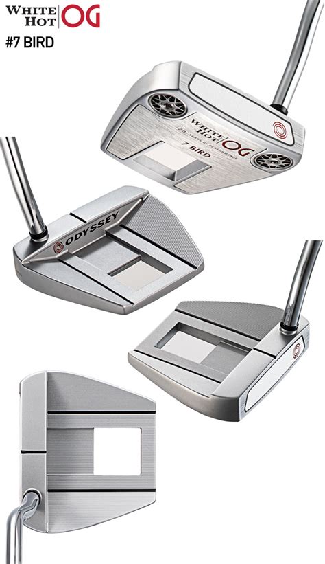 ODYSSEYキャロウェイゴルフ オデッセイ WHITE HOT OG 7 BIRD パター メンズ 右用 ダブルベンド スチールシャフト装着 日本正規品 2022年モデル