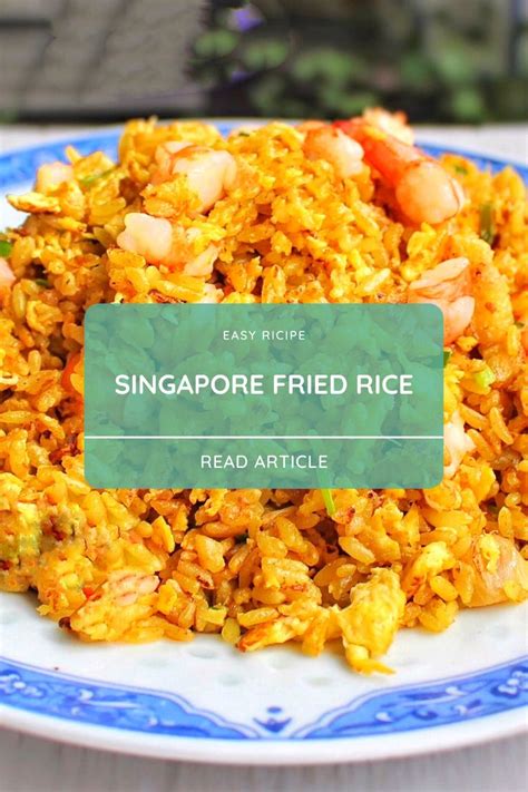 Singapore Fried Rice Recipe Easy Chinese Takeaway Recipe Fried