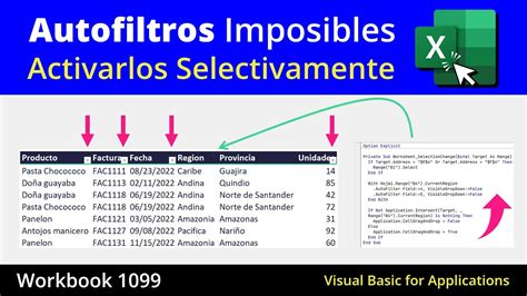 Autofiltros Imposibles En Excel Desactivar Autofiltros Selectivamente