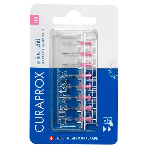 Ершик межзубный Curaprox prime 0.8 мм 8 шт купить по цене 1690 ₽ в ...