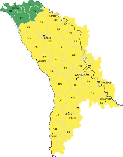 TV8 md HARTĂ Alertă meteo Se așteaptă averse puternice cu