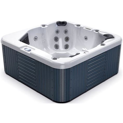 Luxuria Spas Volt Person Person Jet Acrylic Square Hot Tub With Ozonator Wayfair