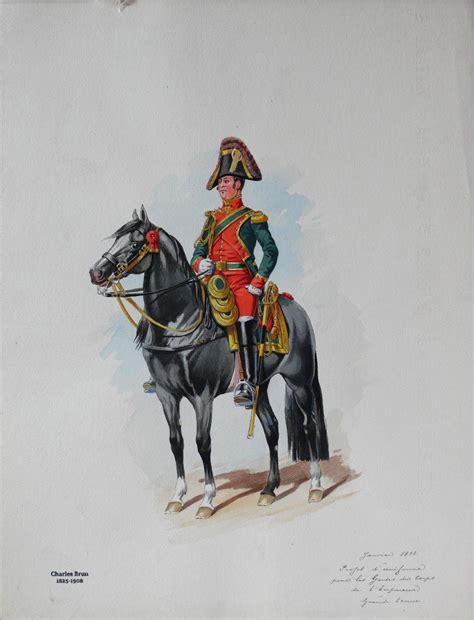 Proantic Charles Brun Uniform Of The Emperor Napoleon S Bod