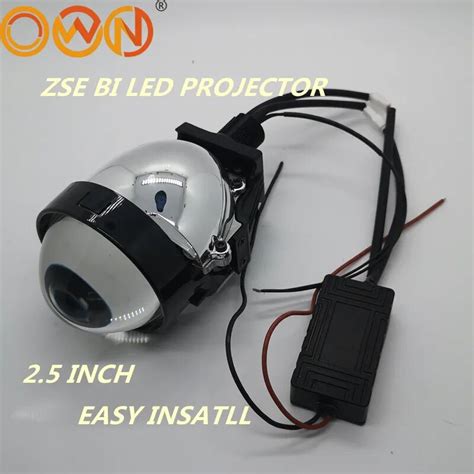 Dland Own Zse Mini Bi Led Projector Lens Kit Lhd Rhd Easy